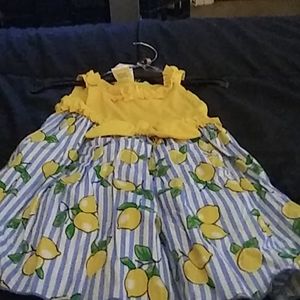 Little Girls Sun Dress. Size 22 Girls 2-4 Dress.